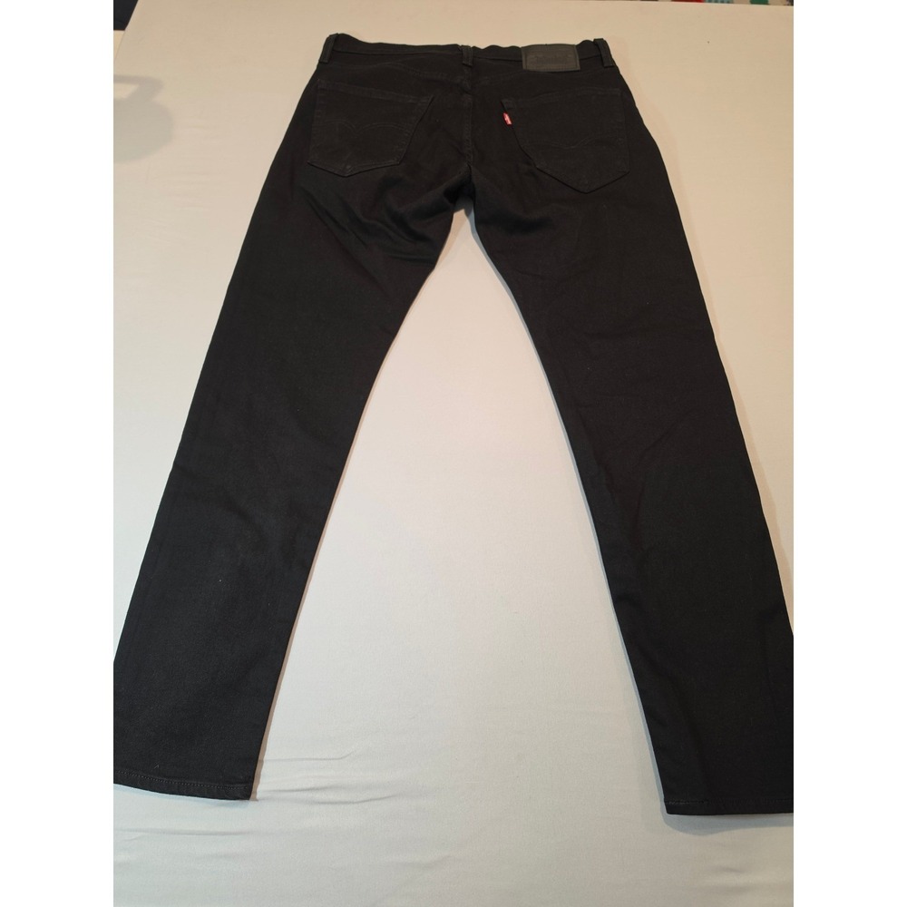 Levis Premium 512 Slim Taper Mens Jeans Black 33x30 288330013 New - Picture 6 of 8